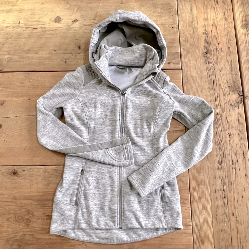 Athleta Scuba Hoodie Jacket Size XS